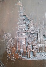 Tea Table / Folding Carved