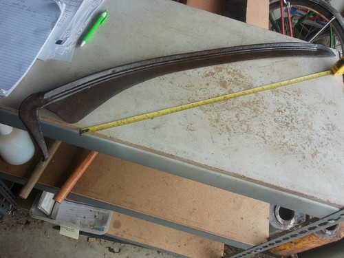 Antique grim reaper scythe - grim,