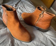 brown ankle boots primark size