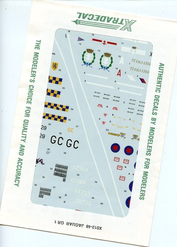 Xtradecal x012 48 jaguar - x012-48,