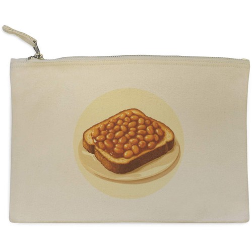 Beans toast canvas zip - on,