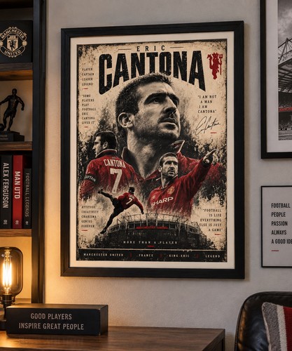 Eric cantona print - eric,