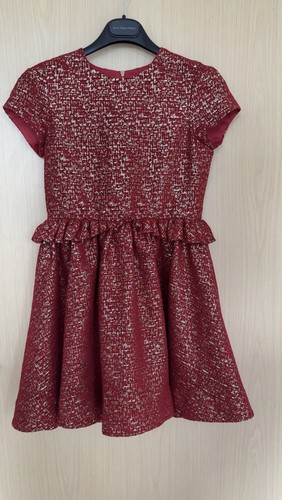 Tartine chocolat red lurex - red,