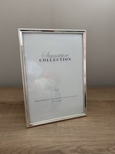 silver-plated 5x7 photo frame