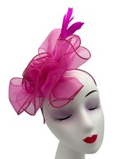 Women Fascinator Headband Aliceband Hat  Weddings Ladies Day Royal Ascot Hat New