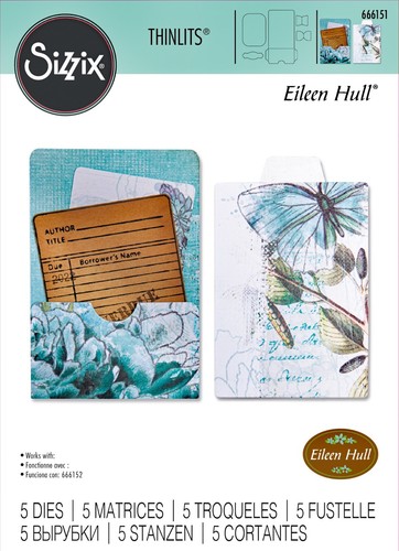 New retired sizzix thinlits - new,