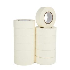 Premium Masking Tape 12 Pack 25mm x 30m – Painter, Decorator & DIY Use