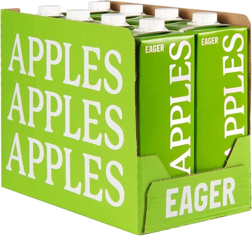 Eager apple juice 1ltr - eager, 8