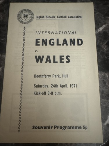 England wales 1971 - wales, 24/04/1971