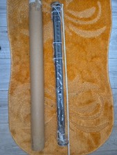 Black Extendable Double Curtain Rod Modern Design 80-210cm 18mm with Brackets