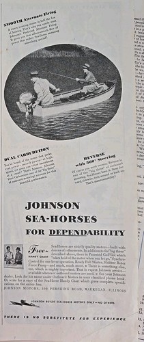 1946 johnson sea horse - 1946, sea-horse