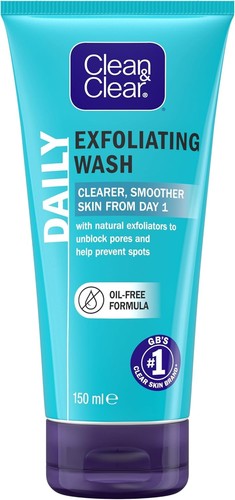 Clean and clear exfoliating - clean,