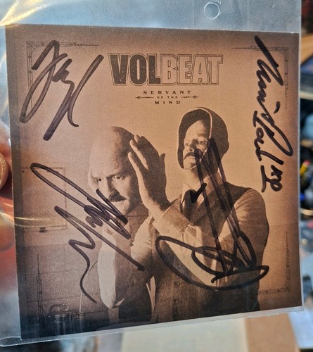 Volbeat autographed signed - autographed, art