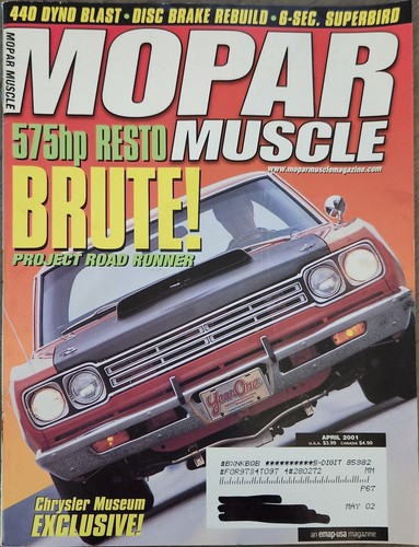 Mopar muscle magazine - muscle,