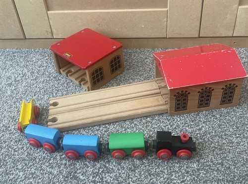 Brio vintage wooden railway - wooden,