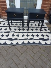 Pair Of Vintage Upcycled Stag Bedside Cabinets Tables Can Deliver