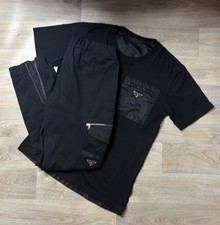 Prada Cargo Pants And Tee