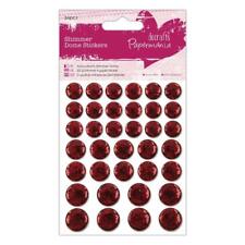 36 x Papermania Red Shimmer