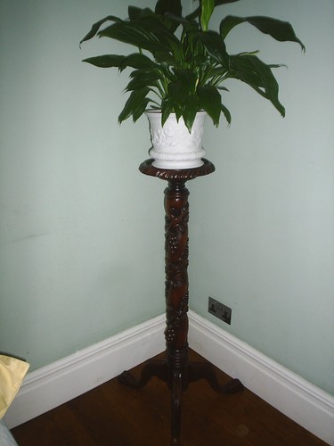 Mahogany jardinere wooden - mahogany, jardinere.