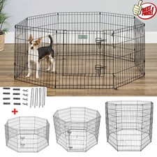 Foldable Pet Playpen Metal