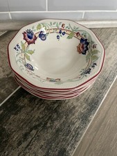 SET OF 3X CHURCHILL CHARTWELL COLLECTION TAMARIND 6.5" SOUP CEREAL DESSERT BOWLS