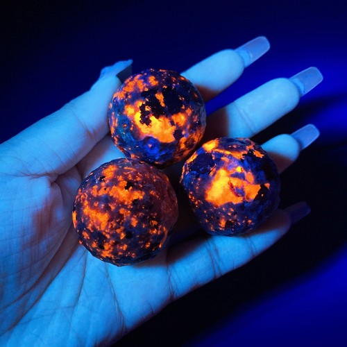 1pc natural yooperite sphere - yooperite,