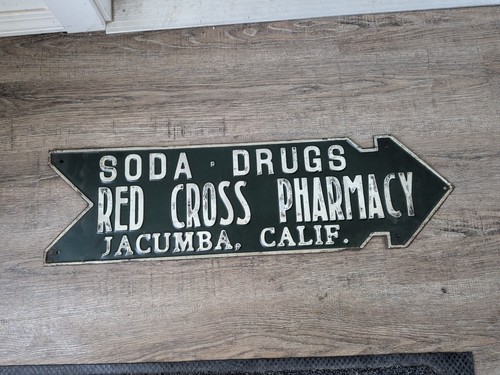 Red cross pharmacy - red,
