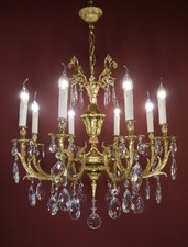 ANTIQUE BAROQUE CHANDELIER
