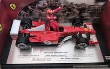 HotWheels Schumacher 1994-2002 5 Times World  Champion 1/18 Model Ltd Edition 