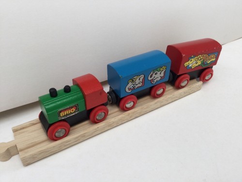 Vintage brio wooden train - brio,