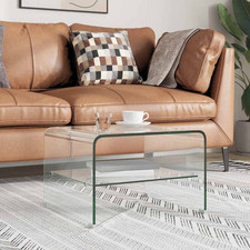Coffee Table Clear Tempered