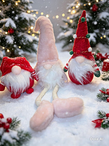 Set christmas gonks - 3,