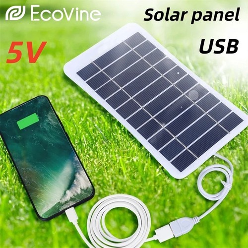 Solar panel usb - panel, type-c
