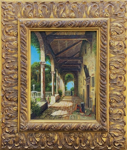 Italian architectural oil - architectural,