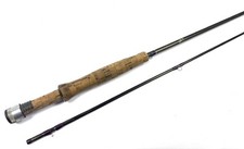 Hardy Graphite DeLuxe 9′ 2 Piece Carbon Trout Fly Rod #6/7 With Bag