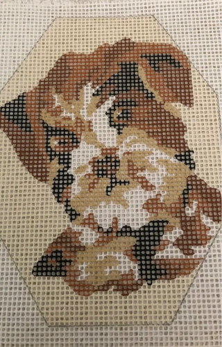 Dog mini tapestry kit 21cm - a, (21cm