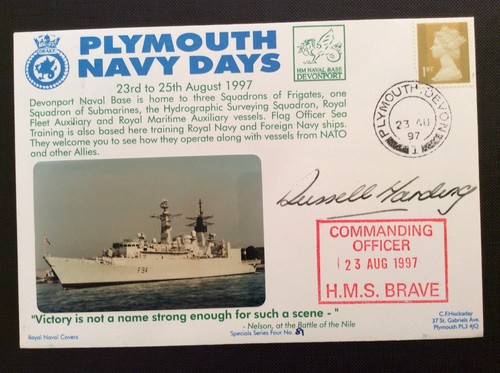 Plymouth navy days - 1997, fdc