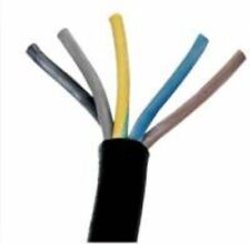 6mm x 5Core Rubber Cable Flex H07RN-F H07RNF Heavy Duty Outdoor 47Amp 3 Phase