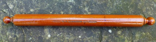 Rare antique treen - rare, ruler
