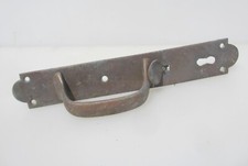 Antique Brass Door Handle Thumb Latch Old Barn Gate Victorian Pull 12"H