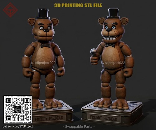 Freddy fazbear fnaf - fnaf, model