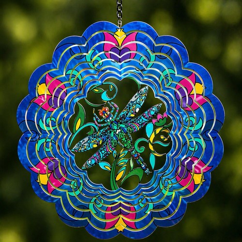 Dragonfly garden ornament - garden,
