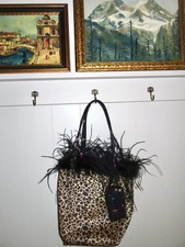 Y2K Leopard Print Tote Bag