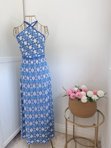 Zara blue crochet - zara,