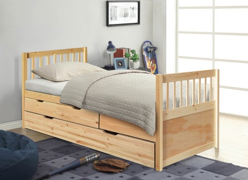 3ft pine trundle bed - 3ft,