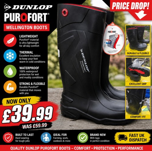 Dunlop purofort - dunlop,