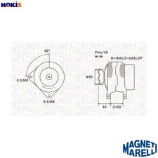 ALTERNATOR 063731147010 FOR