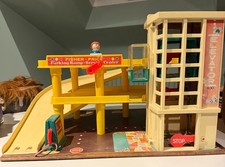 Vintage Fisher Price Garage