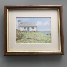 Original Framed Watercolor by