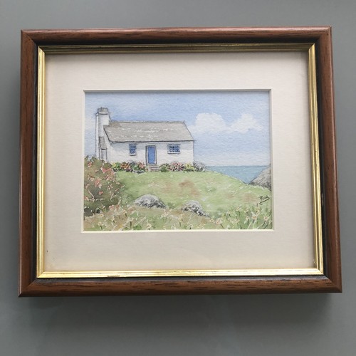 Original framed watercolor - original,